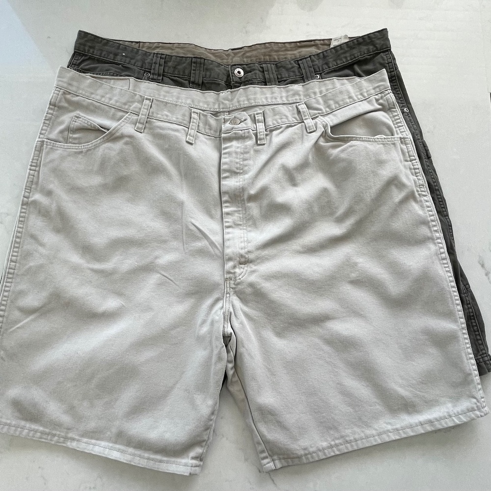 2 Wrangler Original Shorts Size 46